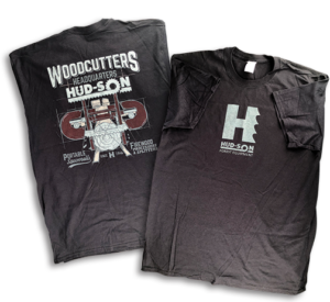 Hudson Woodcutter Headquarters Black Tshirt
