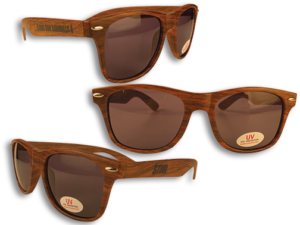 Hudson Woodgrain Sunglasses